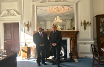 Meeting with Sec. General Niall Burgess, Department of Foreign Affairs and Trade 2019