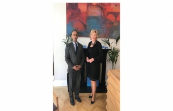 Meeting with Chief Executive of Dublin Chamber of Commerce, Mary Rose 2019