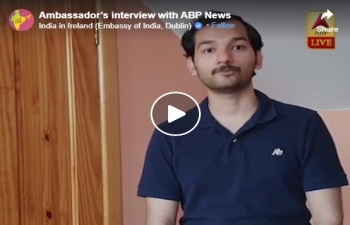 Ambassador’s interview with ABP News-