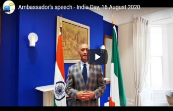 Ambassador's speech- India Day Aug 16 2020