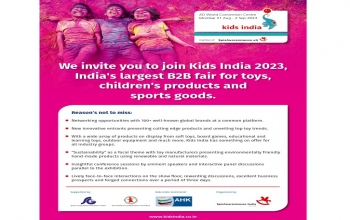 KIDS INDIA at Jio World Trade Centre, Mumbai, India on 31 August to 02 September 2023