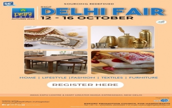  56TH IHGF Delhi Fair (Autumn) 2023, 12 – 16 October 2023 at the India Expo Centre & Mart, Greater Noida, Delhi NCR